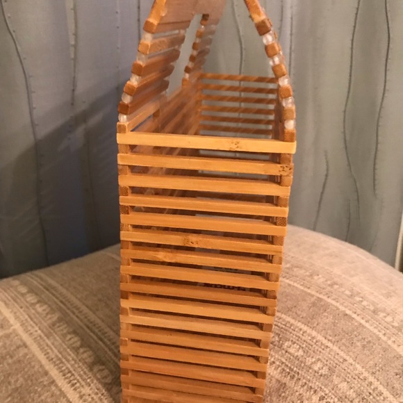 🎉HP🎉 C&C California BAMBOO BAG - SQUARE NWT - Picture 4 of 7